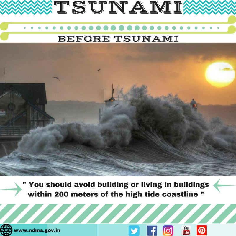 Most tsunami waves are less than 3 meters. Elevating your houses will help reduce damage to your property from most tsunamis 